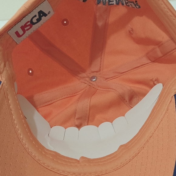 U.S. Open 2015 Chambers Bay Orange/ Blue Adjustable Golf Cap/Hat New - Picture 3 of 11